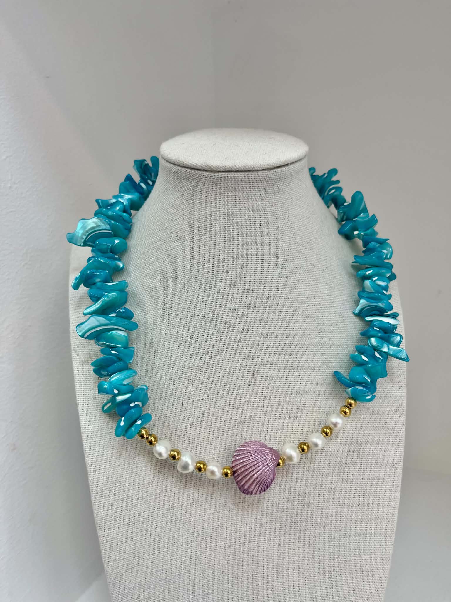 Blue Kiss Necklace