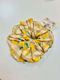 Lemon Handmade Scrunchie
