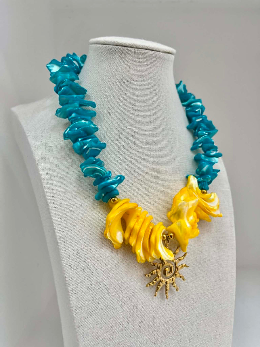 Santorini Sun Necklace