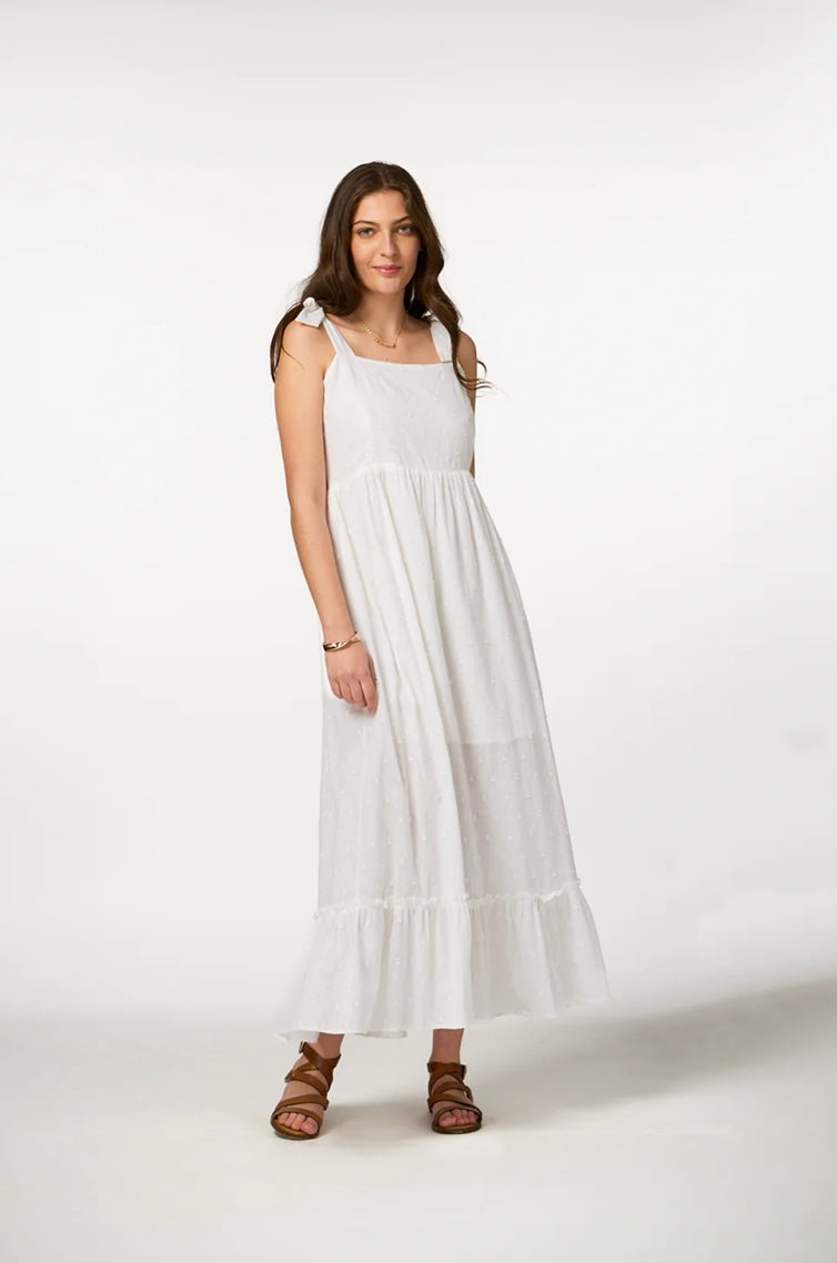 Cleo Dress White