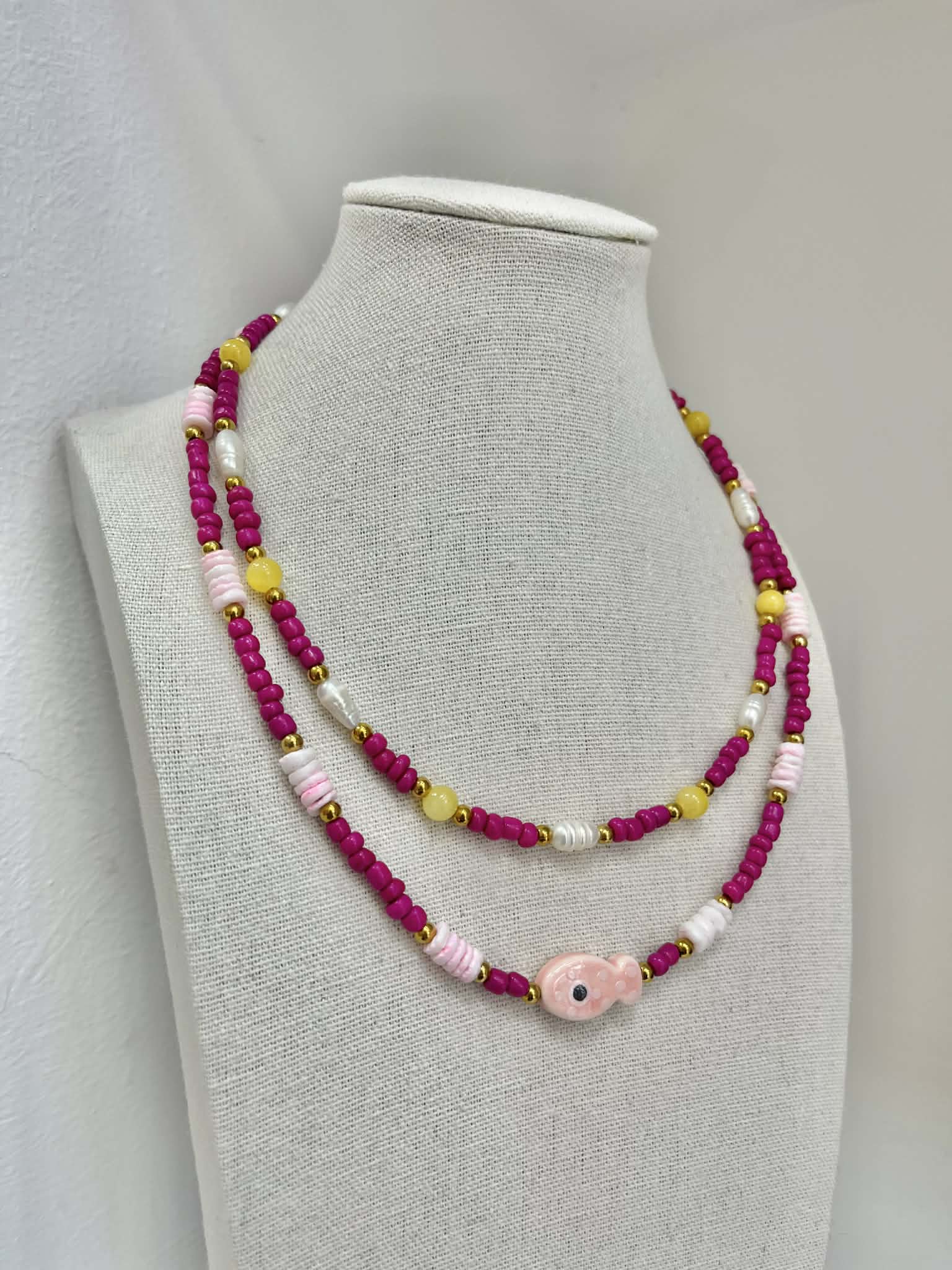Pink Sunset Necklace