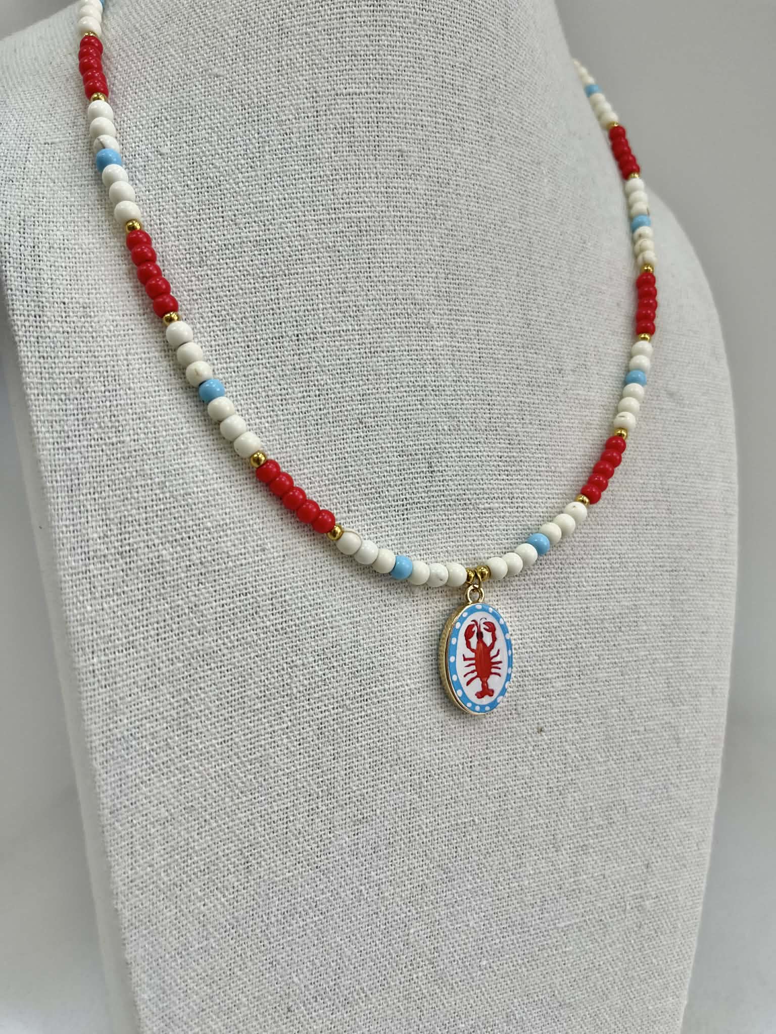 Lobster - Handmade Necklace