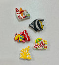 Crocs charms fish 5τμχ